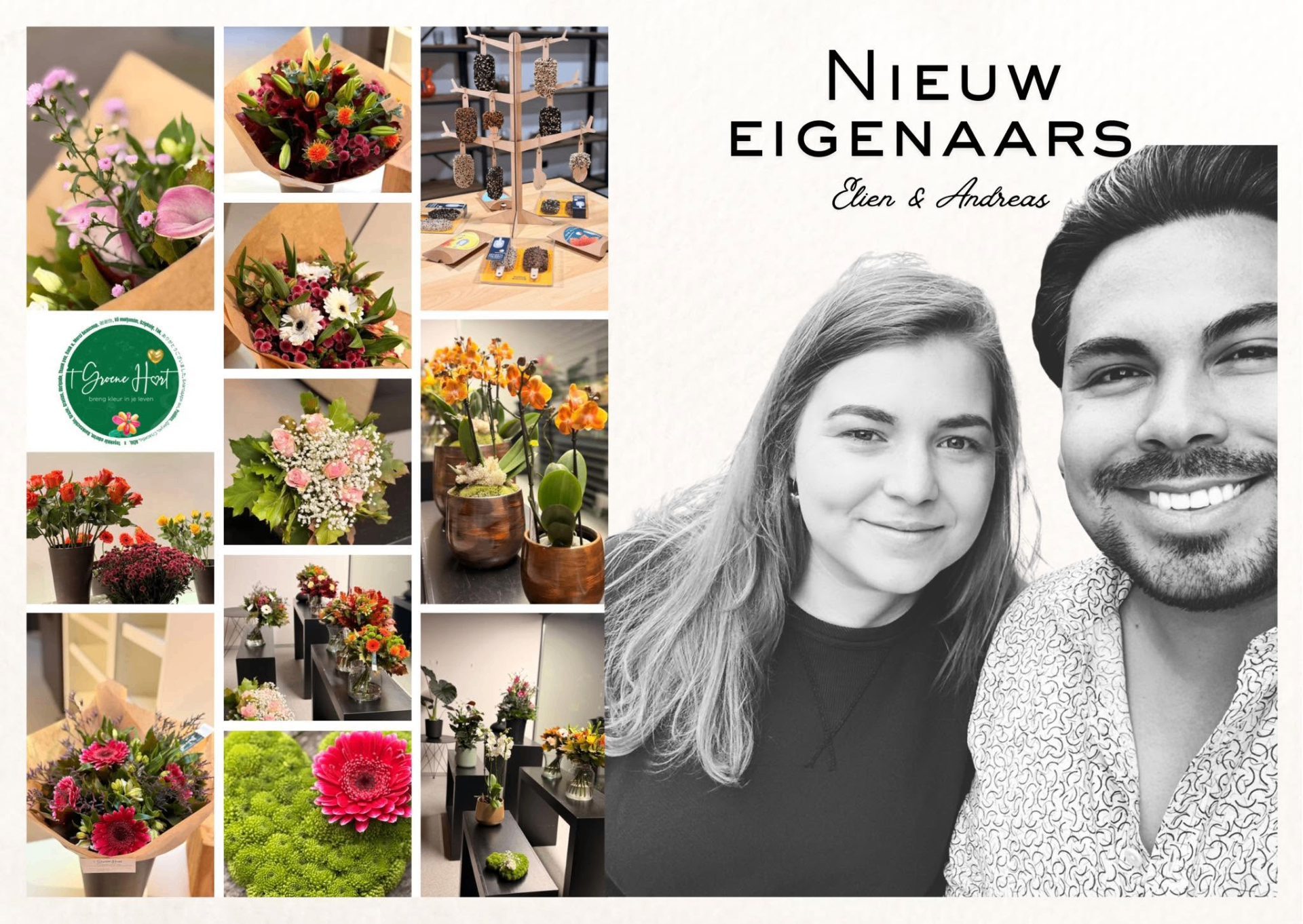 Nieuwe eigenaars Elien & Andreas — 't Groene Hart